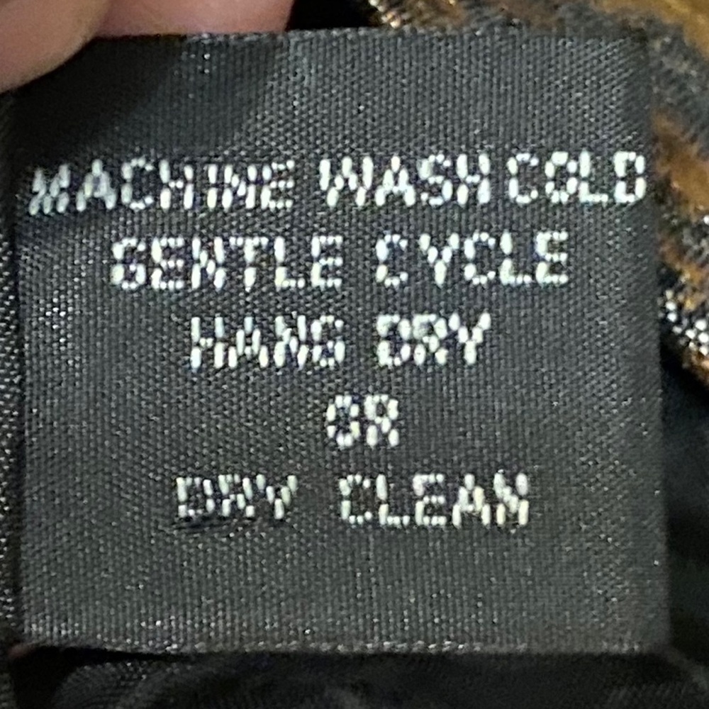 Flair blazer‎ ruffled collar PJ215BR-L NWT Large - Picture 7 of 8